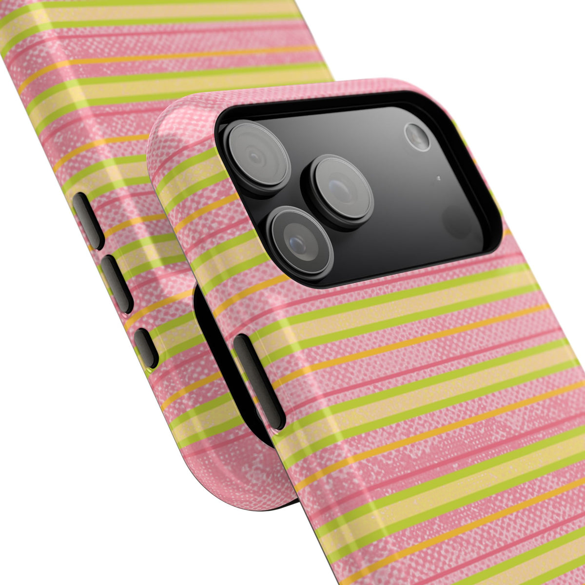 Guava Stripe Tough Case