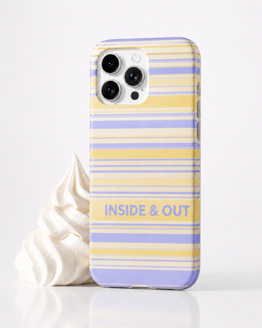 Meringue Stripe MagSafe Case