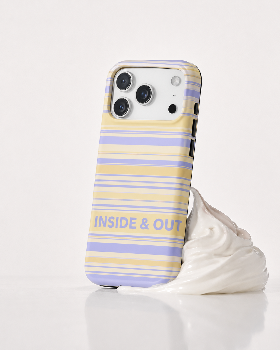 Meringue Stripe MagSafe Case