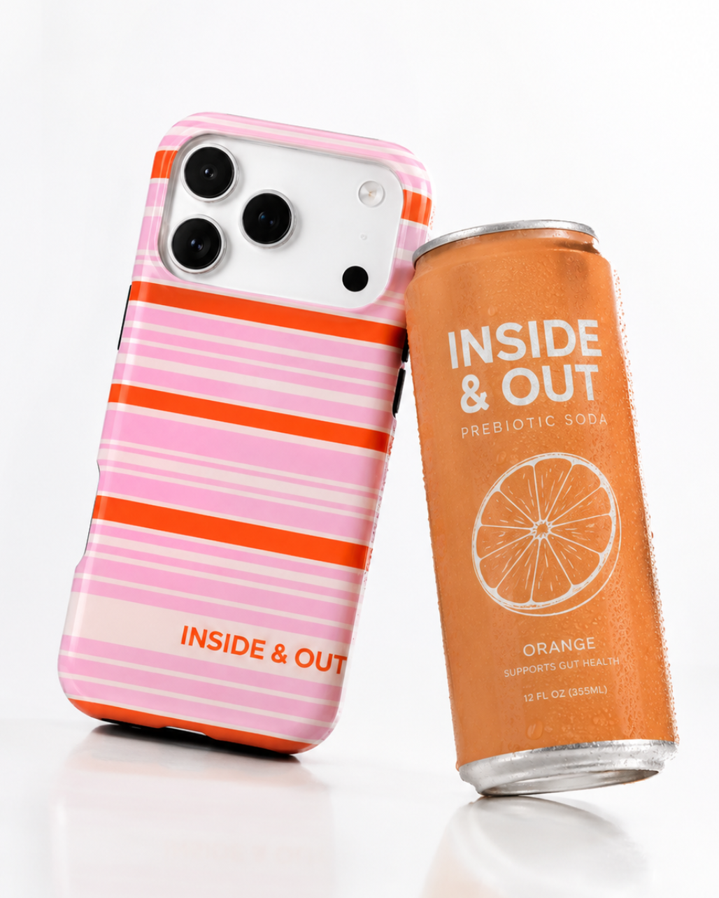 Orange Crush Stripe MagSafe Case